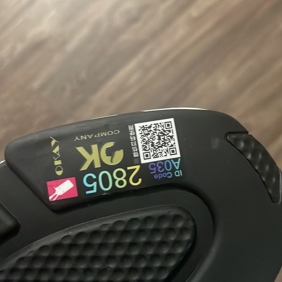 MEN'S SPEED RECYCLED KNIT GRAFFITI SNEAKER IN BLACK/WHITE - Picture 4 of 4